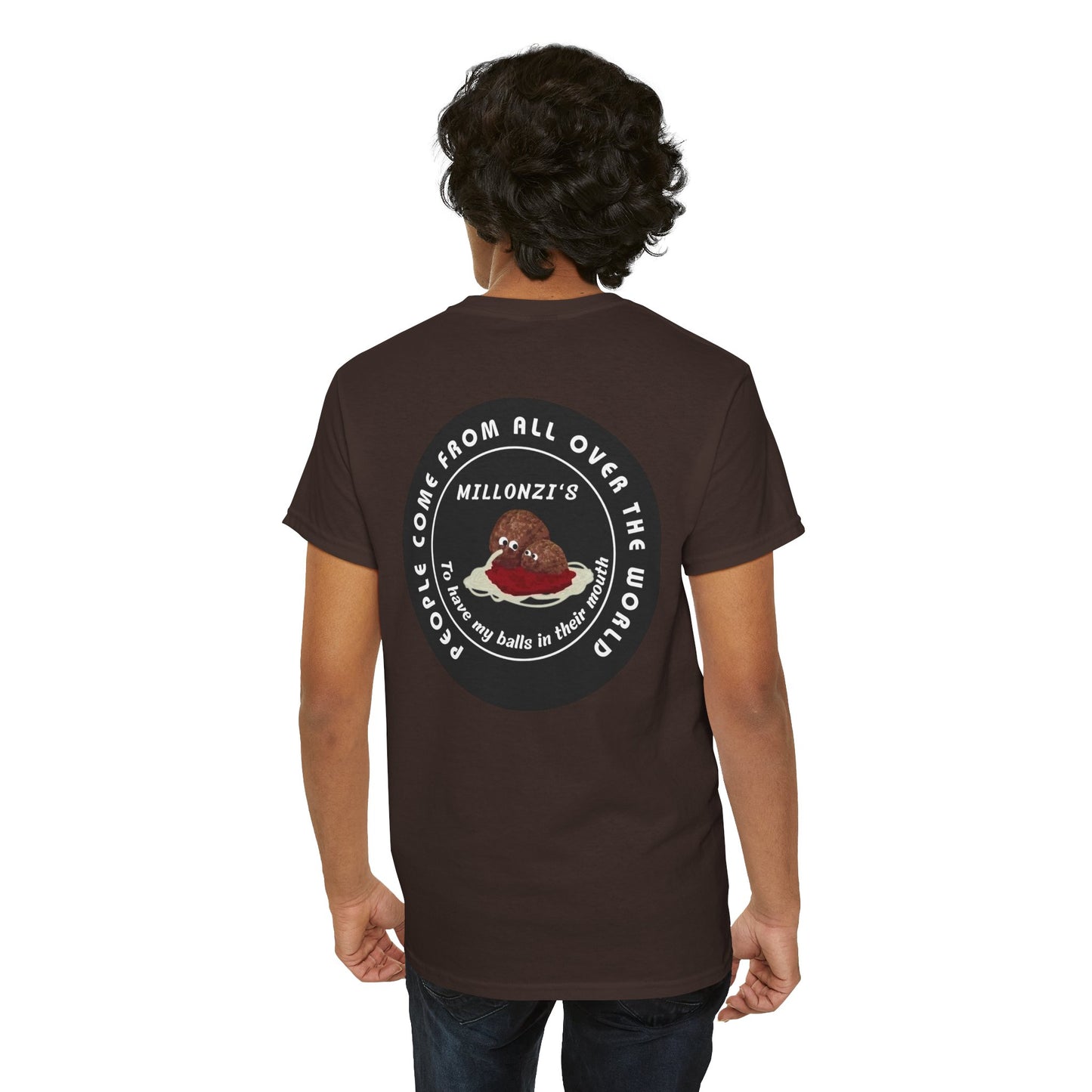 Copy of Meatball request — "My Ballz Your Mouth" Italian Deli Graphic T-Shirt