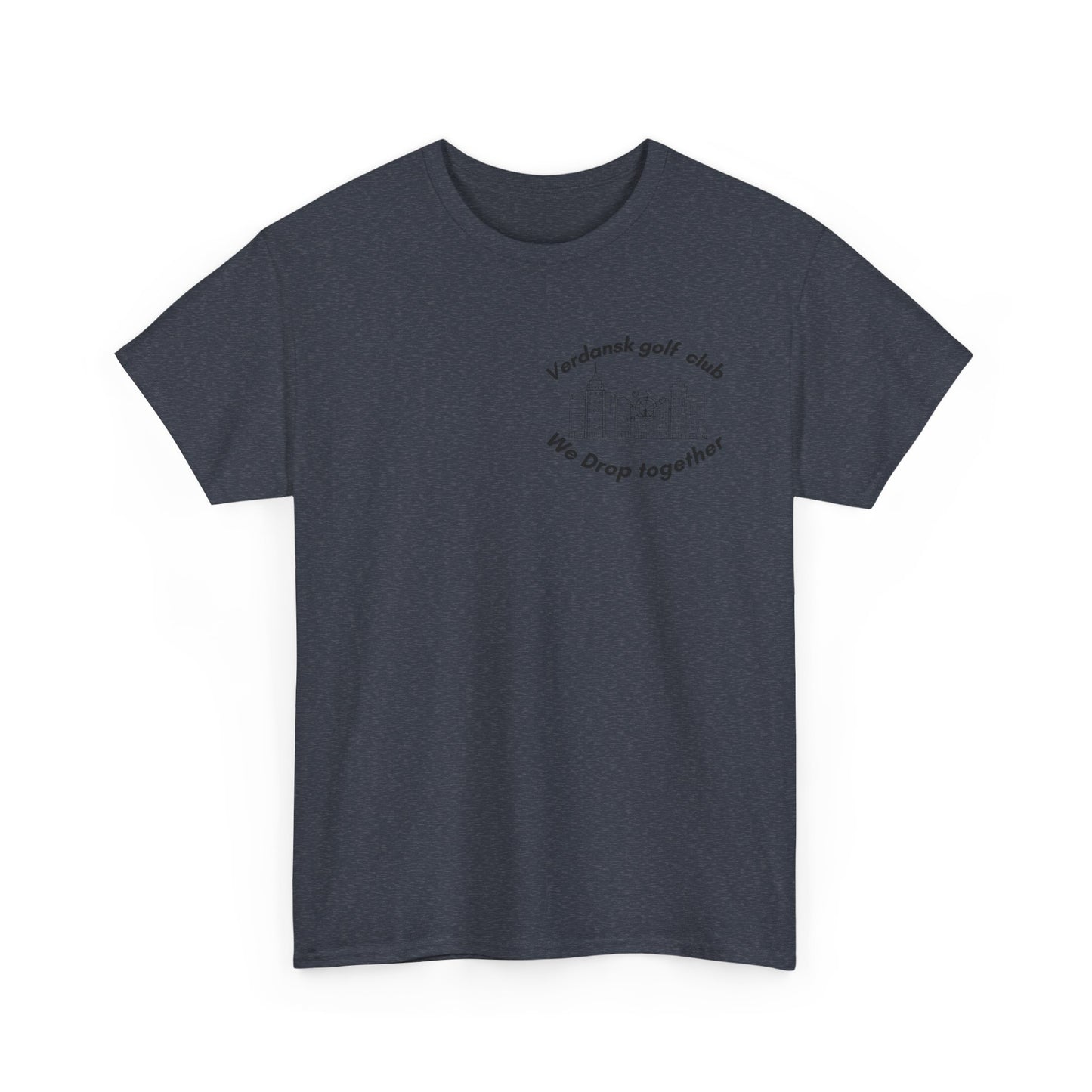 Verdansk Golf Club Heavy Cotton Tee - We Drop Together, Streetwear for Golf Lovers