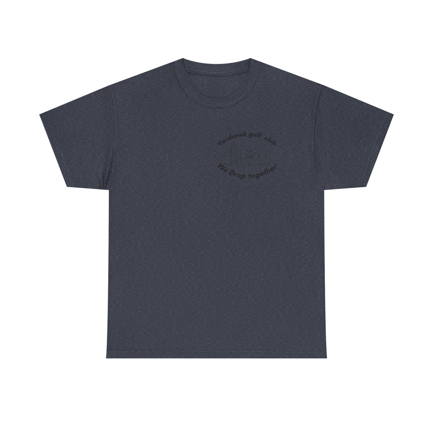 Verdansk Golf Club Heavy Cotton Tee - We Drop Together, Streetwear for Golf Lovers