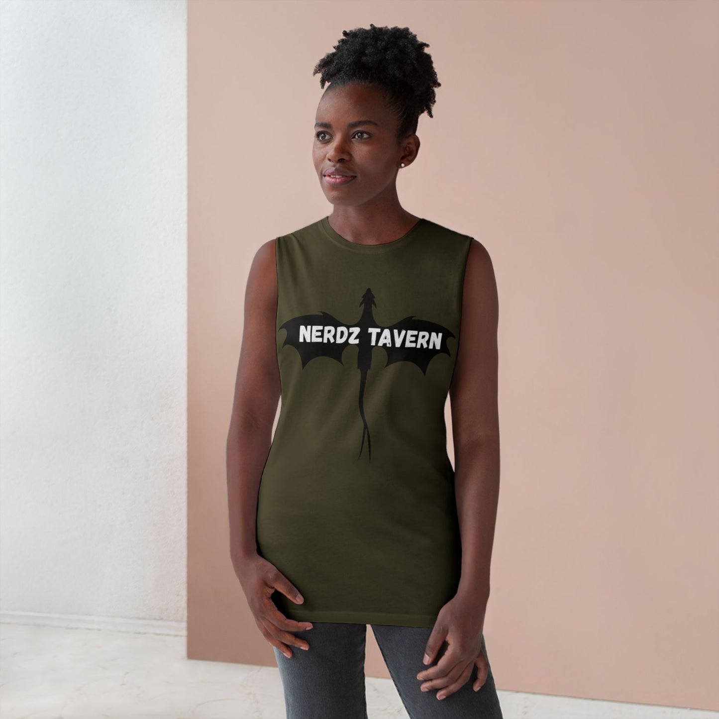 Large sizes Nerdz Tavern Tank Top - Most Wanted Warzone Design