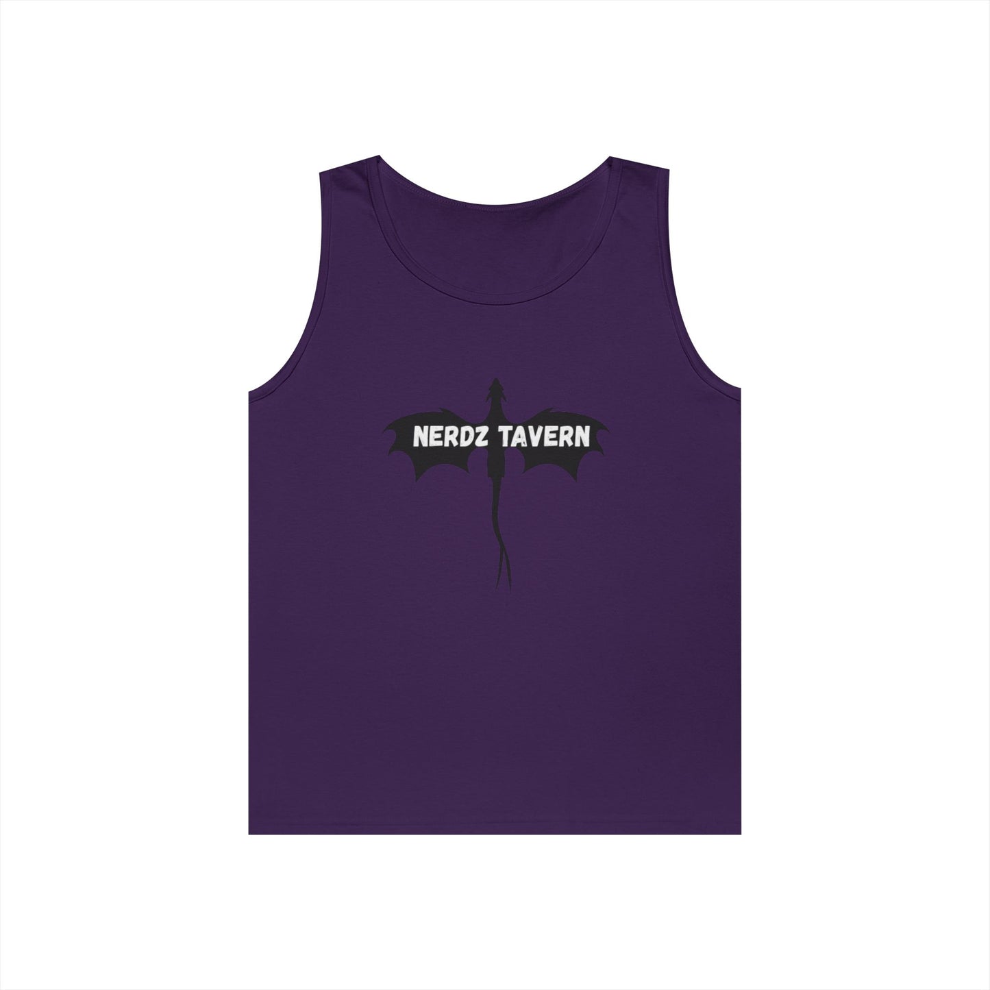 Nerdz Tavern & Toxic Rocket Unisex Heavy Cotton Tank Top - Perfect for Gamers & Comic Con Fans