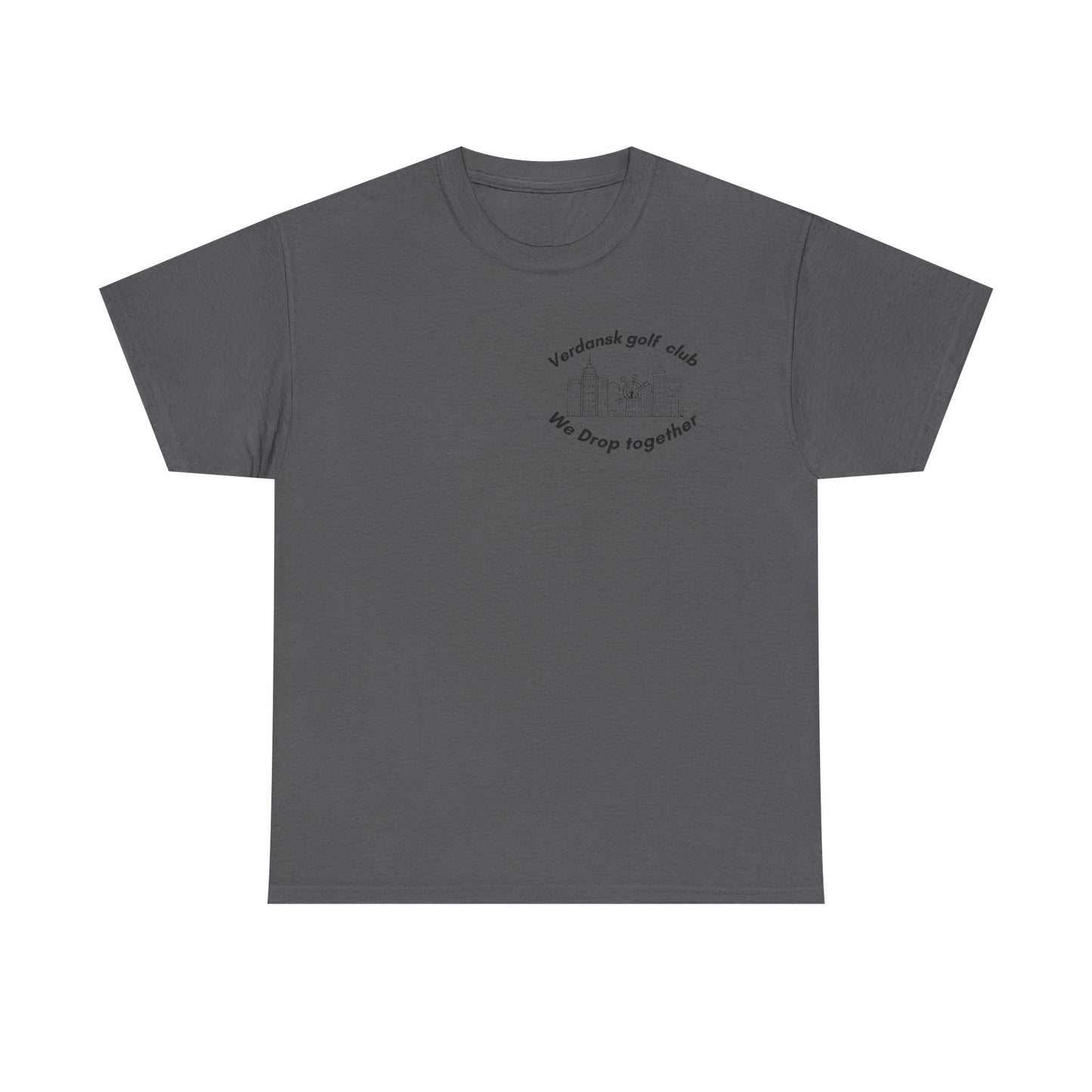 Verdansk Golf Club Heavy Cotton Tee - We Drop Together, Streetwear for Golf Lovers
