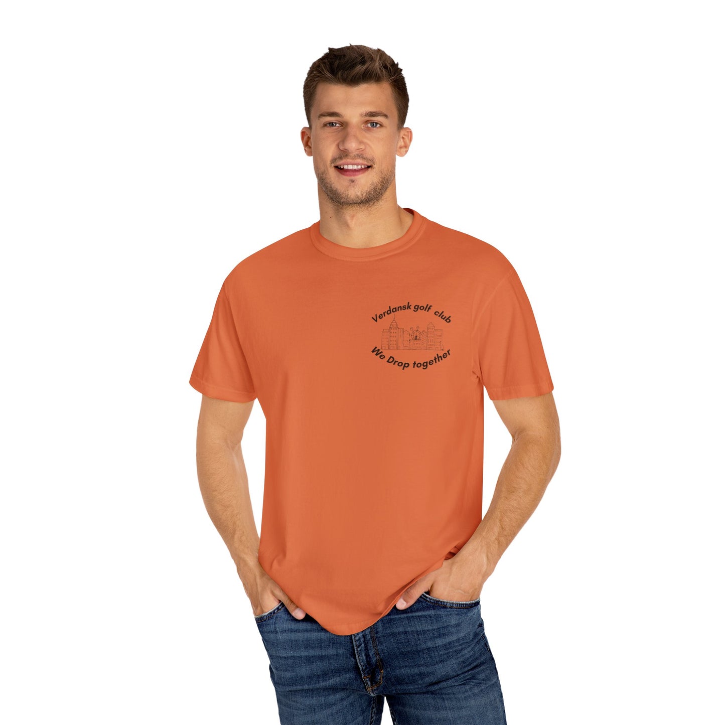Golf Enthusiast Unisex T-Shirt - Verdansk Golf Club & Chef Design