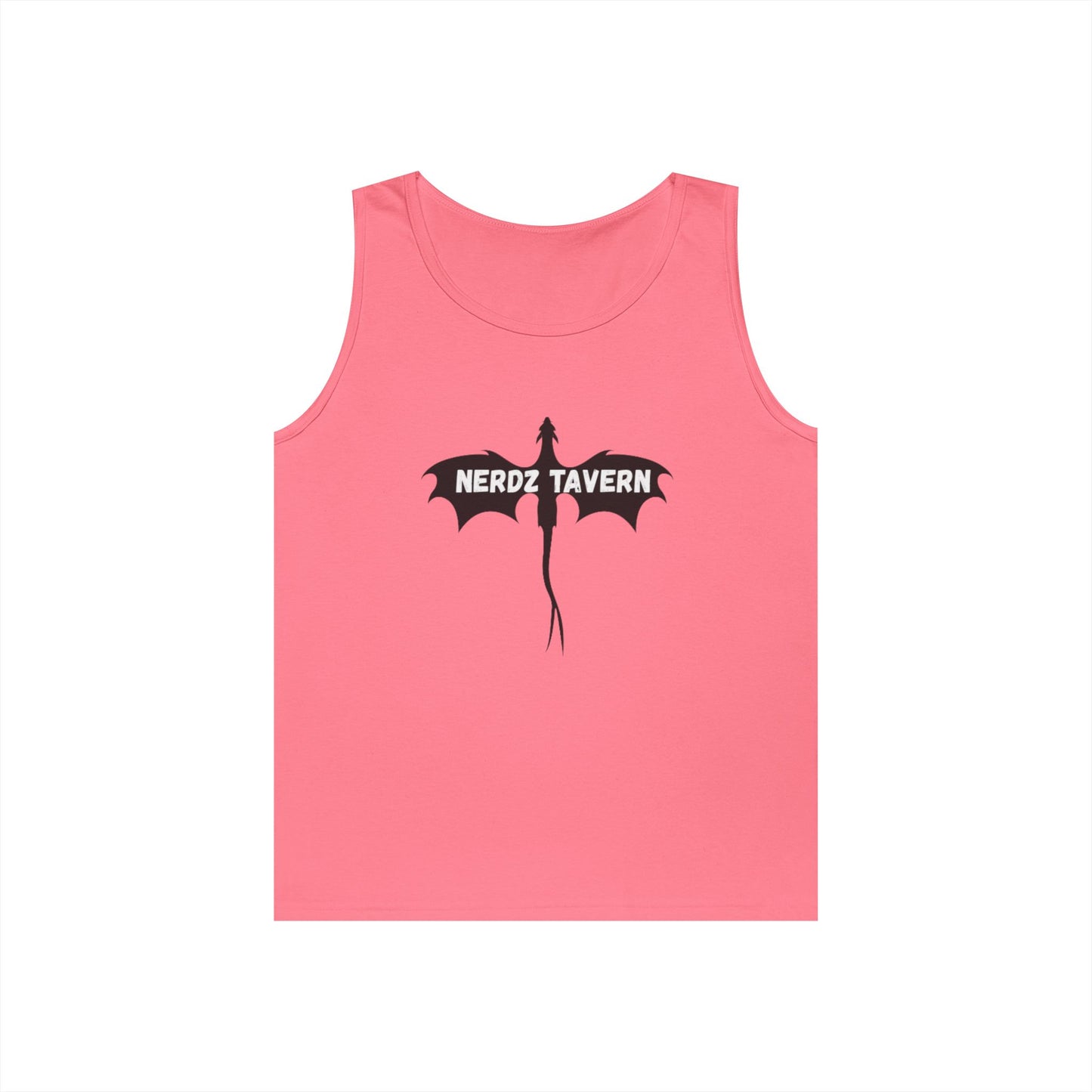 Nerdz Tavern & Toxic Rocket Unisex Heavy Cotton Tank Top - Perfect for Gamers & Comic Con Fans