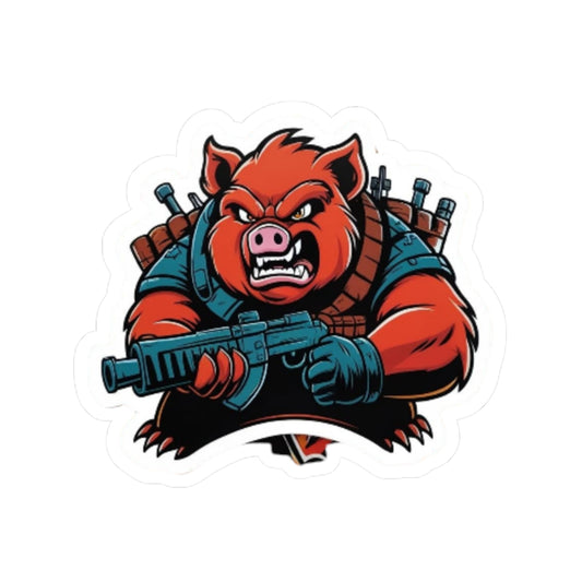 Beast of verdansk 2-Cut Stickers - Bold Design for Gamers & Comic Fans