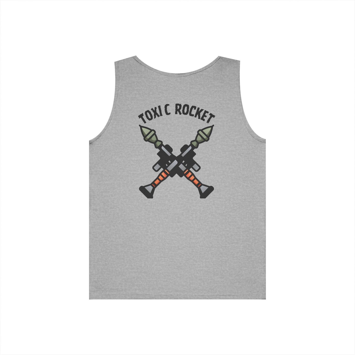 Nerdz Tavern & Toxic Rocket Unisex Heavy Cotton Tank Top - Perfect for Gamers & Comic Con Fans