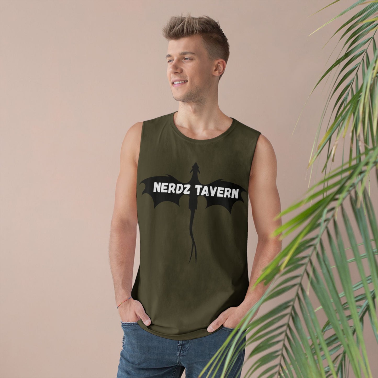 Large sizes Nerdz Tavern Tank Top - Most Wanted Warzone Design