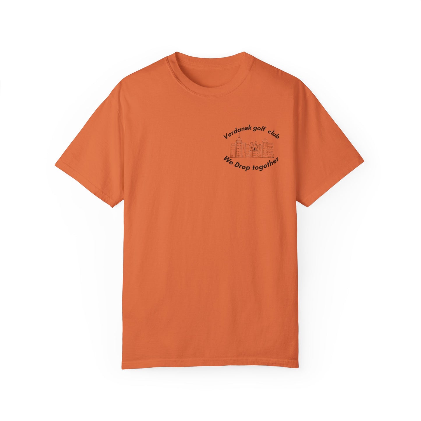 Golf Enthusiast Unisex T-Shirt - Verdansk Golf Club & Chef Design