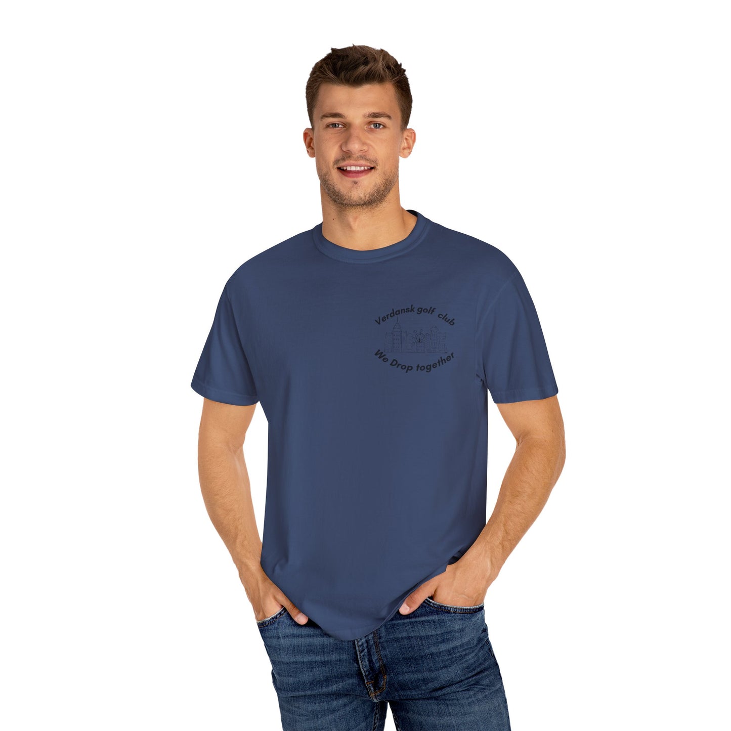 Golf Enthusiast Unisex T-Shirt - Verdansk Golf Club & Chef Design