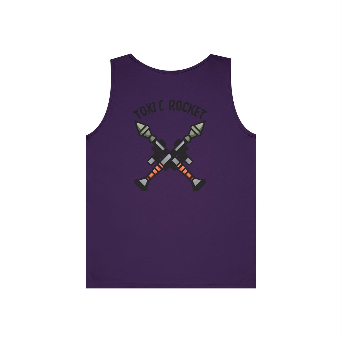 Nerdz Tavern & Toxic Rocket Unisex Heavy Cotton Tank Top - Perfect for Gamers & Comic Con Fans