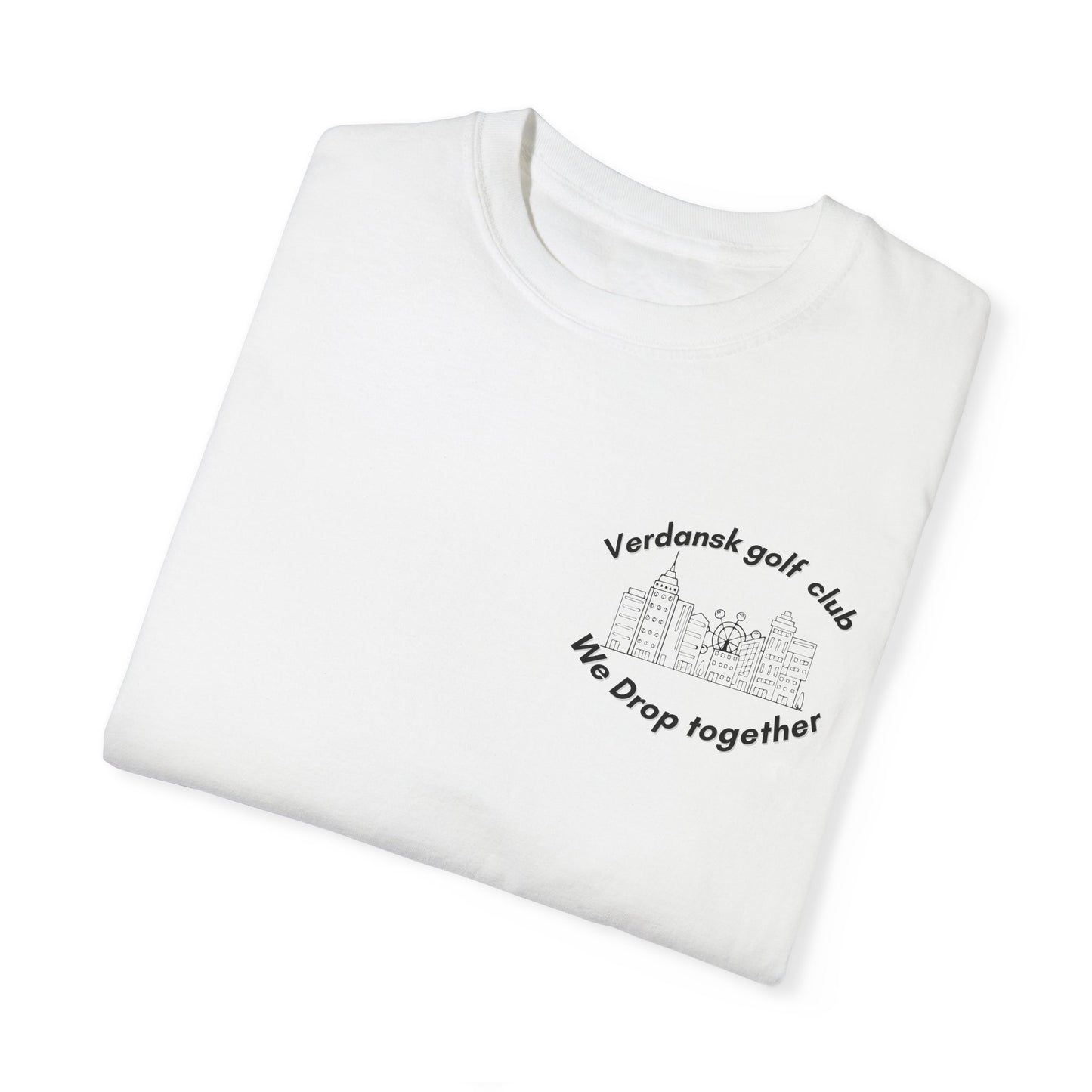 Golf Enthusiast Unisex T-Shirt - Verdansk Golf Club & Chef Design