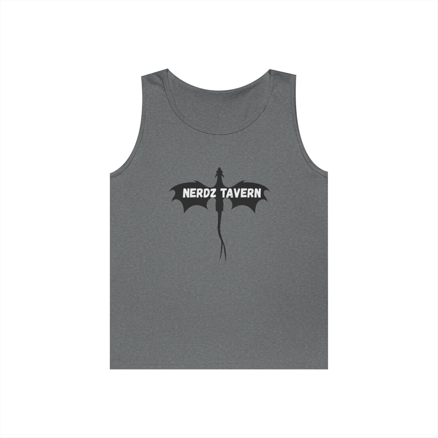 Nerdz Tavern & Toxic Rocket Unisex Heavy Cotton Tank Top - Perfect for Gamers & Comic Con Fans