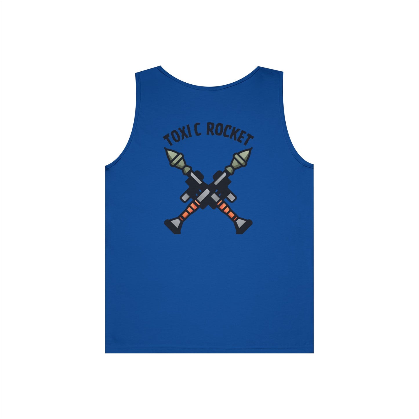 Nerdz Tavern & Toxic Rocket Unisex Heavy Cotton Tank Top - Perfect for Gamers & Comic Con Fans