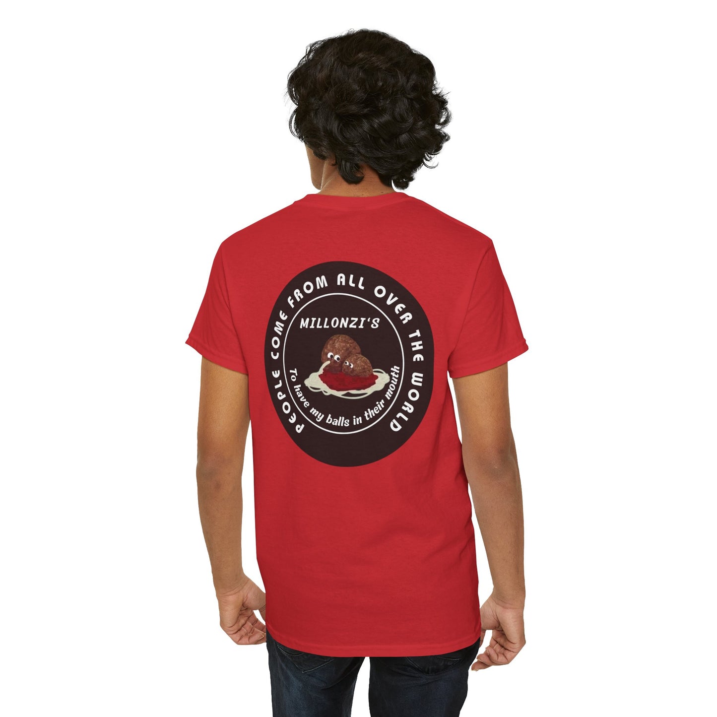 Copy of Meatball request — "My Ballz Your Mouth" Italian Deli Graphic T-Shirt