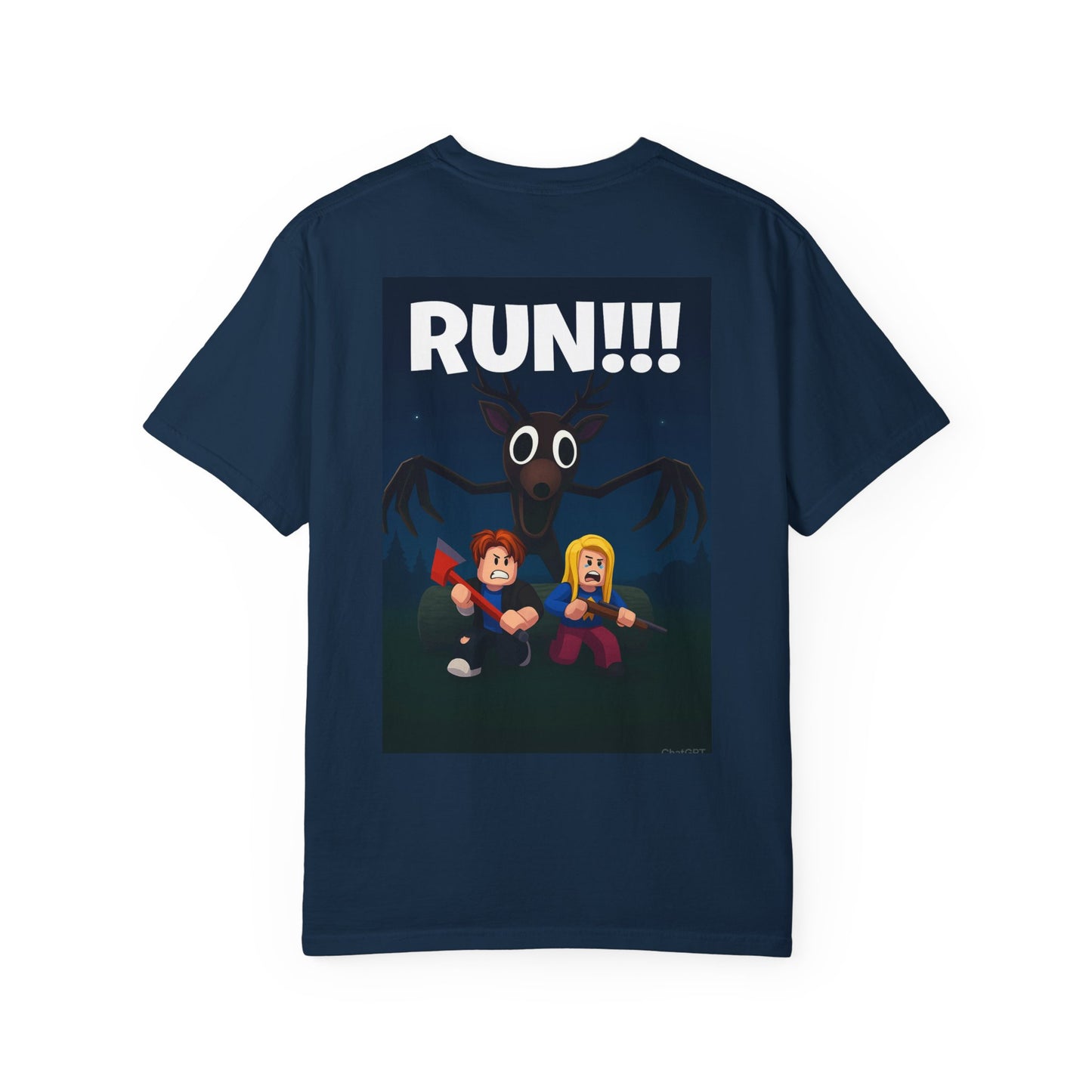 Playful Unisex Garment-Dyed T-Shirt with Fun Characters | Perfect for Casual Wear, Cute Gift Idea, Halloween Party, Kids' Party, [...]