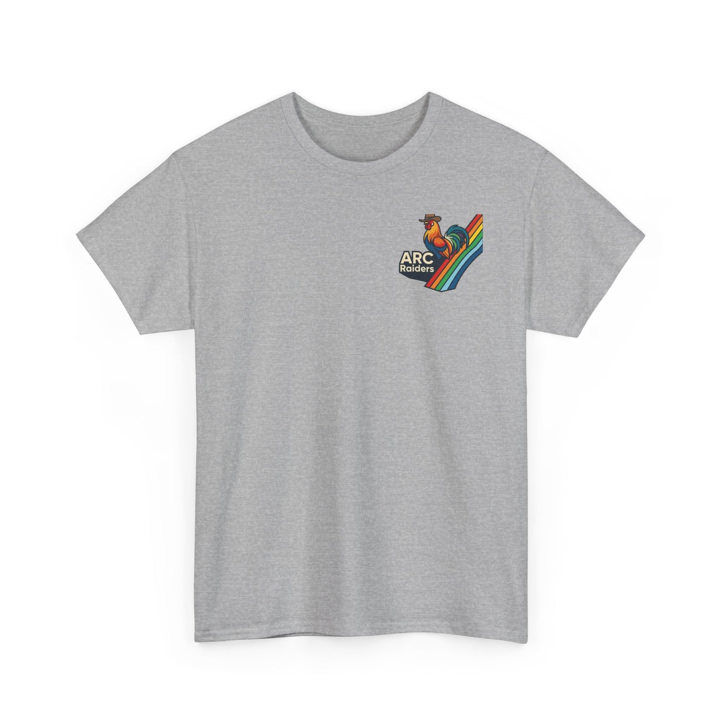 Rooster Graphic Tee — "I'm Not Gay But Seeds Are Seeds" Funny Farm Shirt