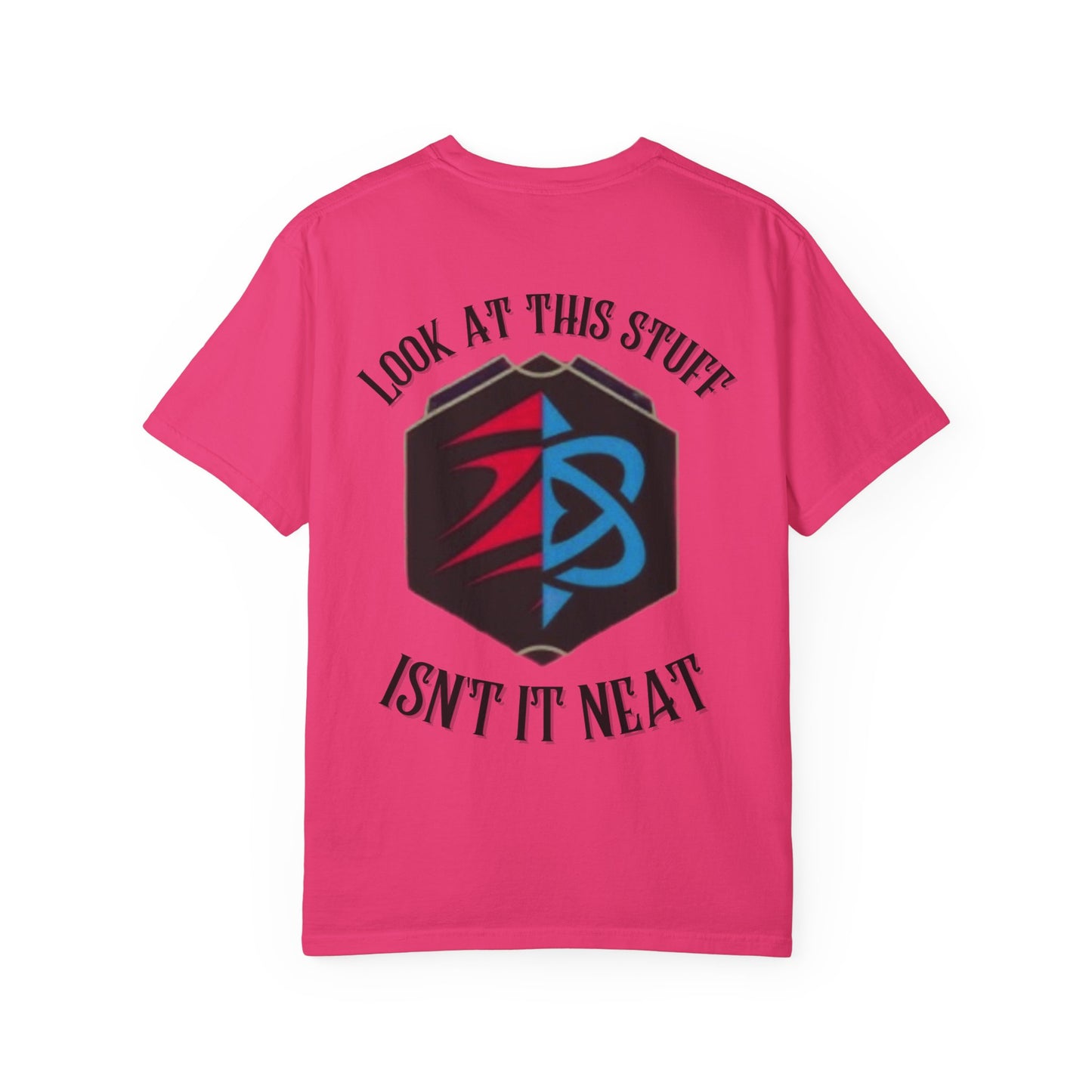 Garment-Dyed Unisex T-Shirt - Ruby Sapphire Design with Fun Quote