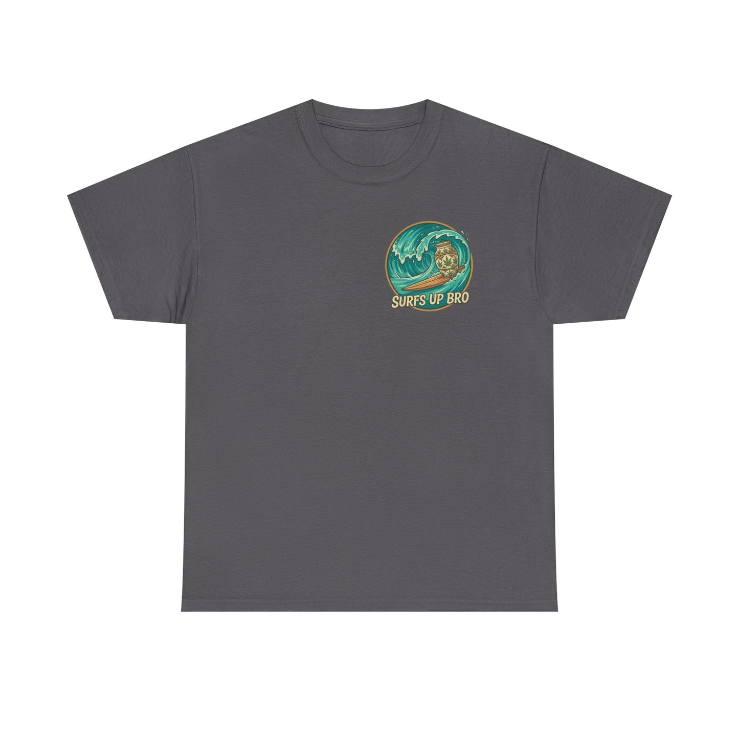 Bro Woulda Wanted It' Graphic Tee (Beach Wave Chest Accent)