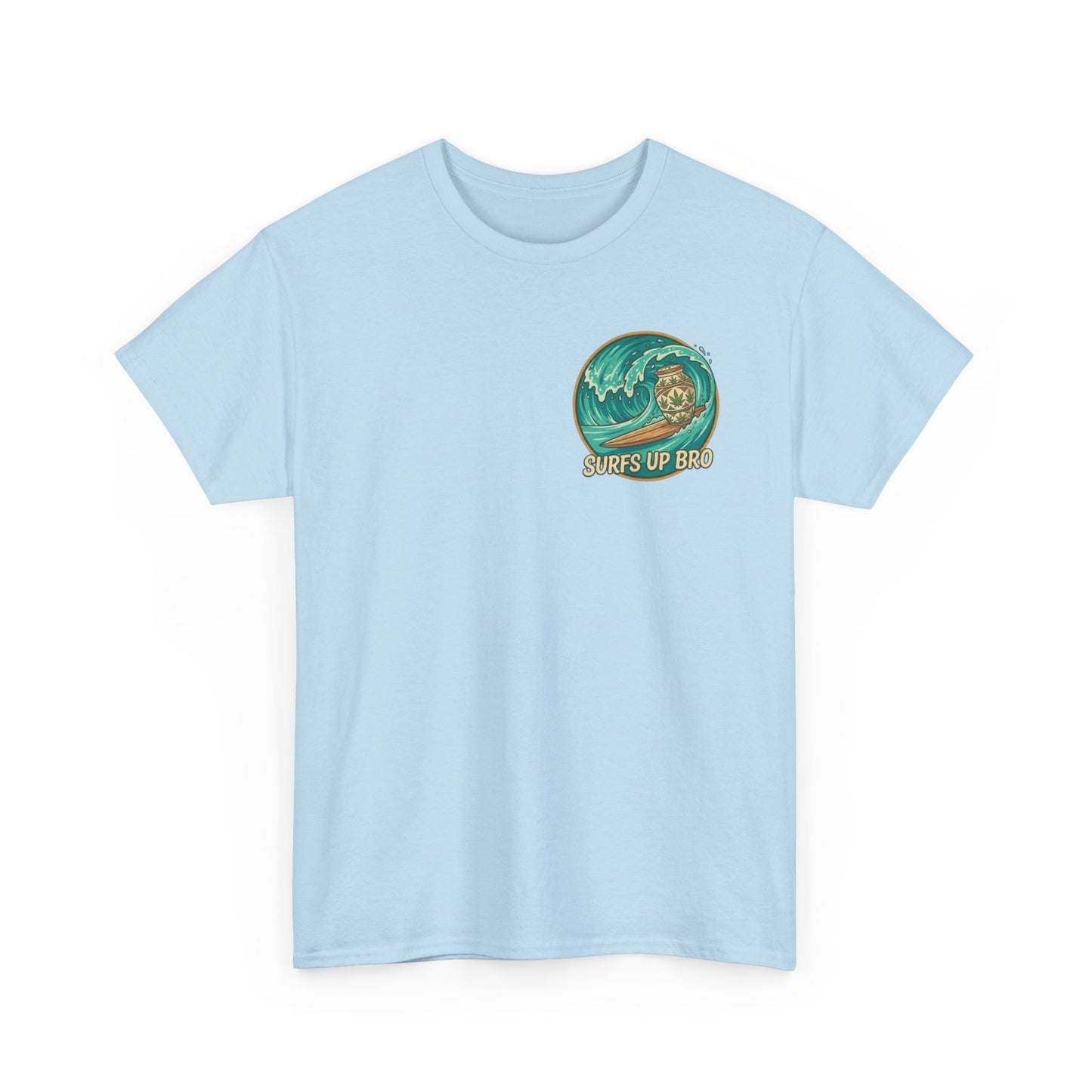 Bro Woulda Wanted It' Graphic Tee (Beach Wave Chest Accent)