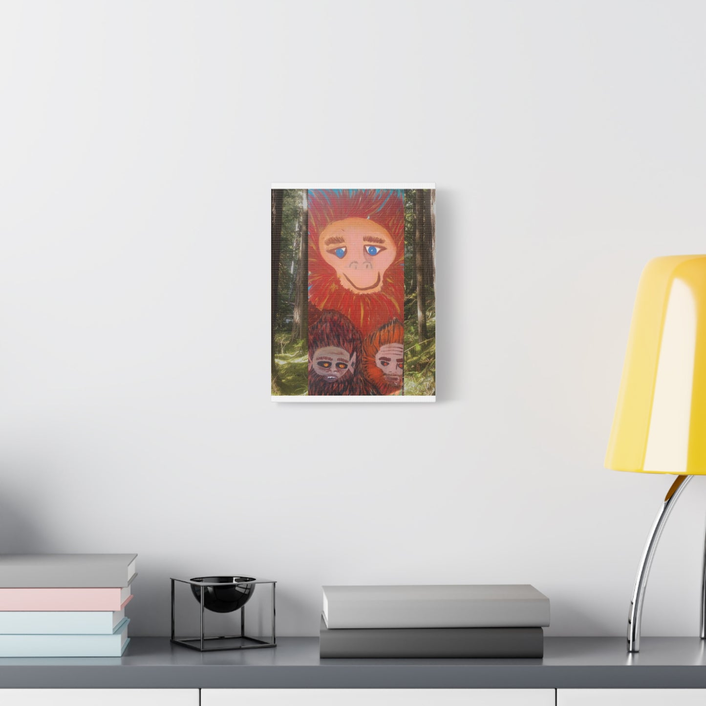 Big foot of the PNW by local artist - Colorful Bigfoot Design for Home Décor