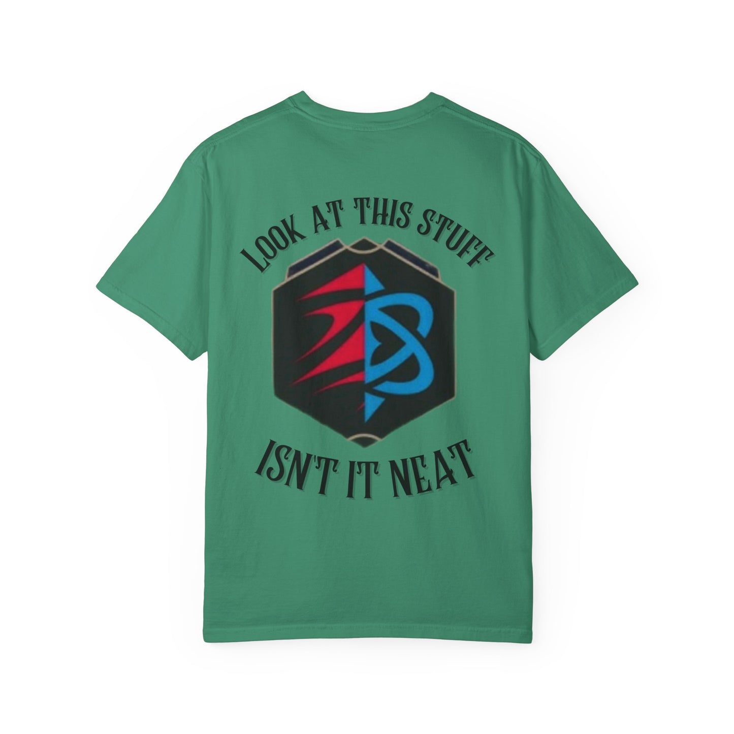 Garment-Dyed Unisex T-Shirt - Ruby Sapphire Design with Fun Quote