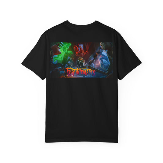 Fortnitemares Unisex Garment-Dyed T-shirt - Cool Gaming Tee, Casual Wear, Gamer Gift, Retro Fashion, Birthday Gift, Summer Style