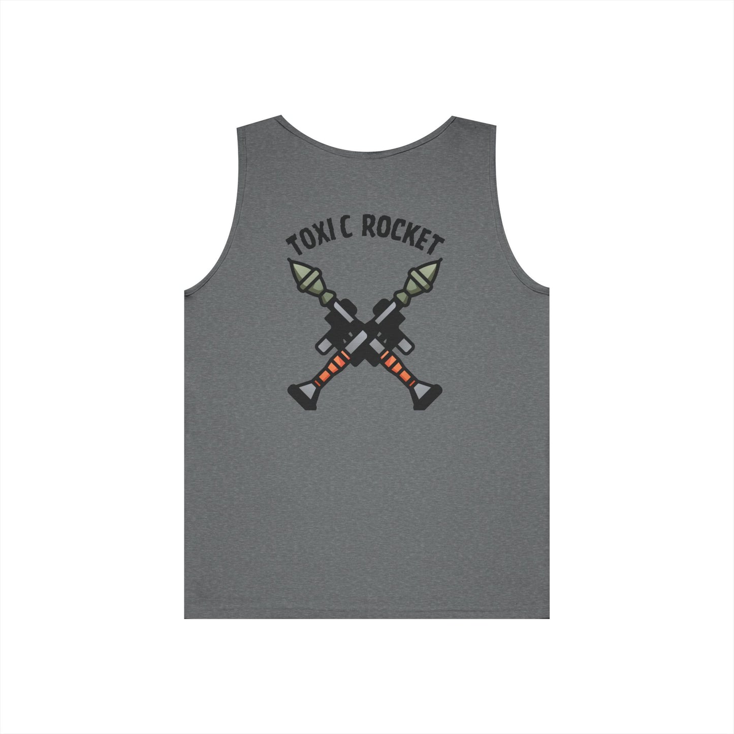 Nerdz Tavern & Toxic Rocket Unisex Heavy Cotton Tank Top - Perfect for Gamers & Comic Con Fans