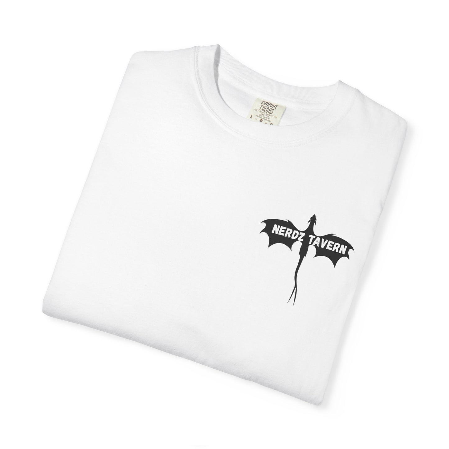 Nerd's Tavern Unisex Garment-Dyed T-Shirt - Casual Style for Gamers