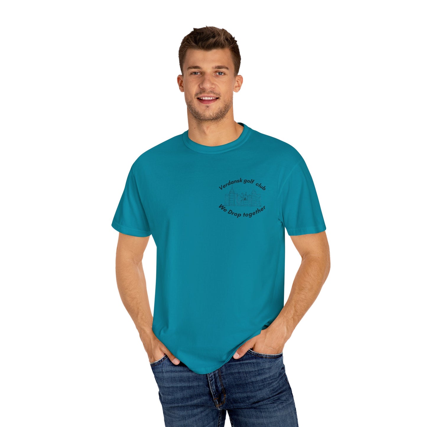 Golf Enthusiast Unisex T-Shirt - Verdansk Golf Club & Chef Design