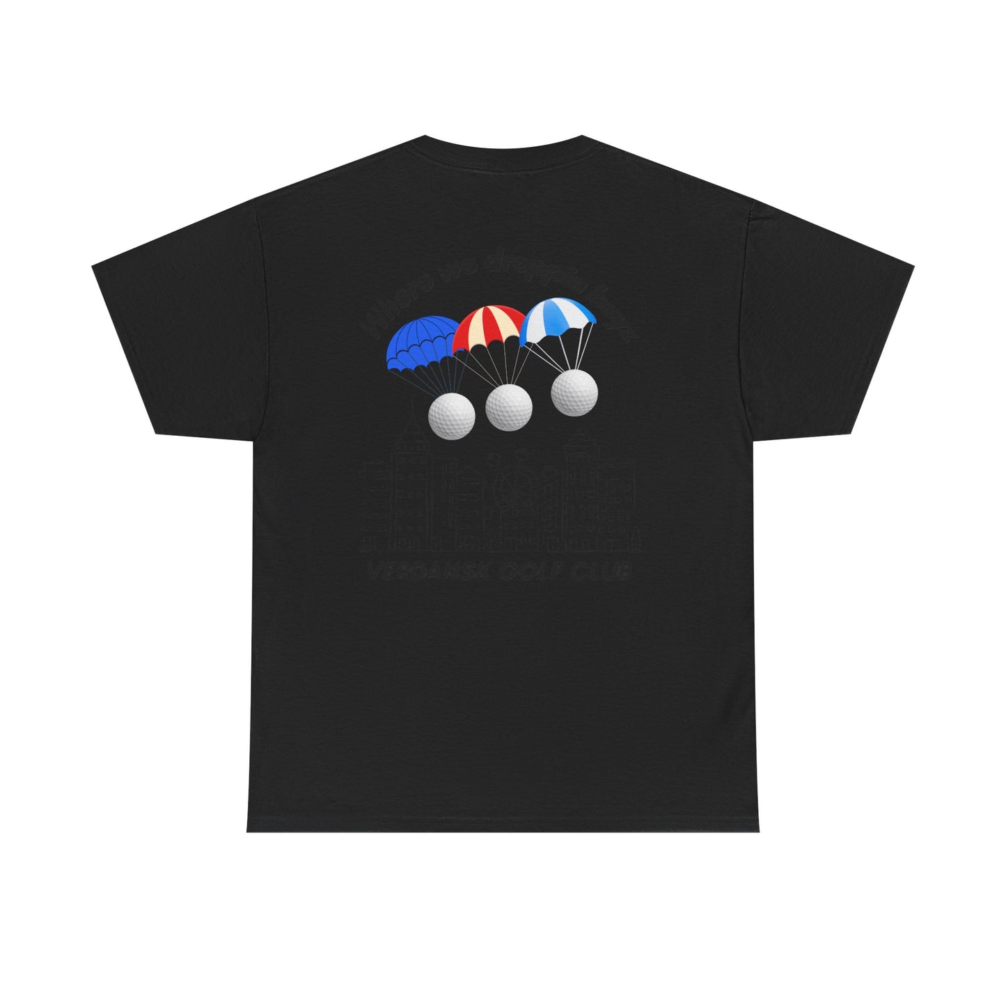 Verdansk Golf Club Heavy Cotton Tee - We Drop Together, Streetwear for Golf Lovers