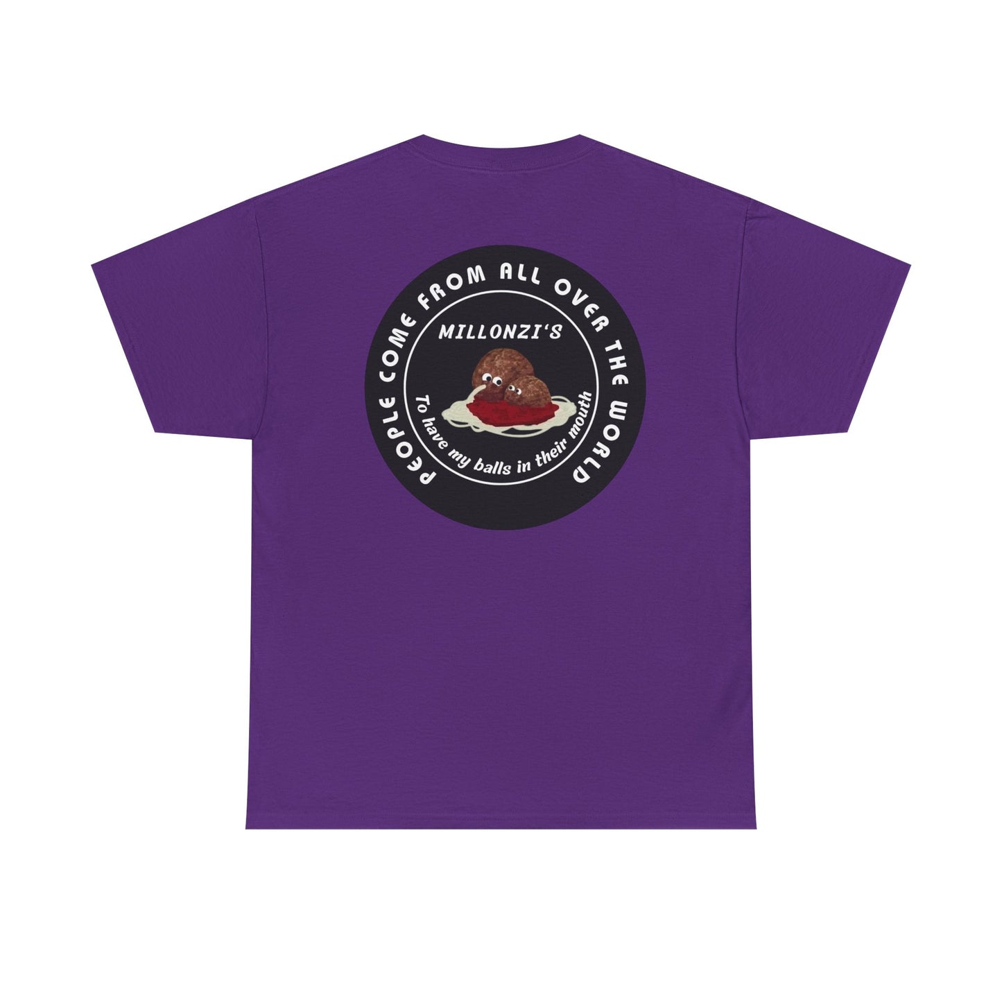 Copy of Meatball request — "My Ballz Your Mouth" Italian Deli Graphic T-Shirt