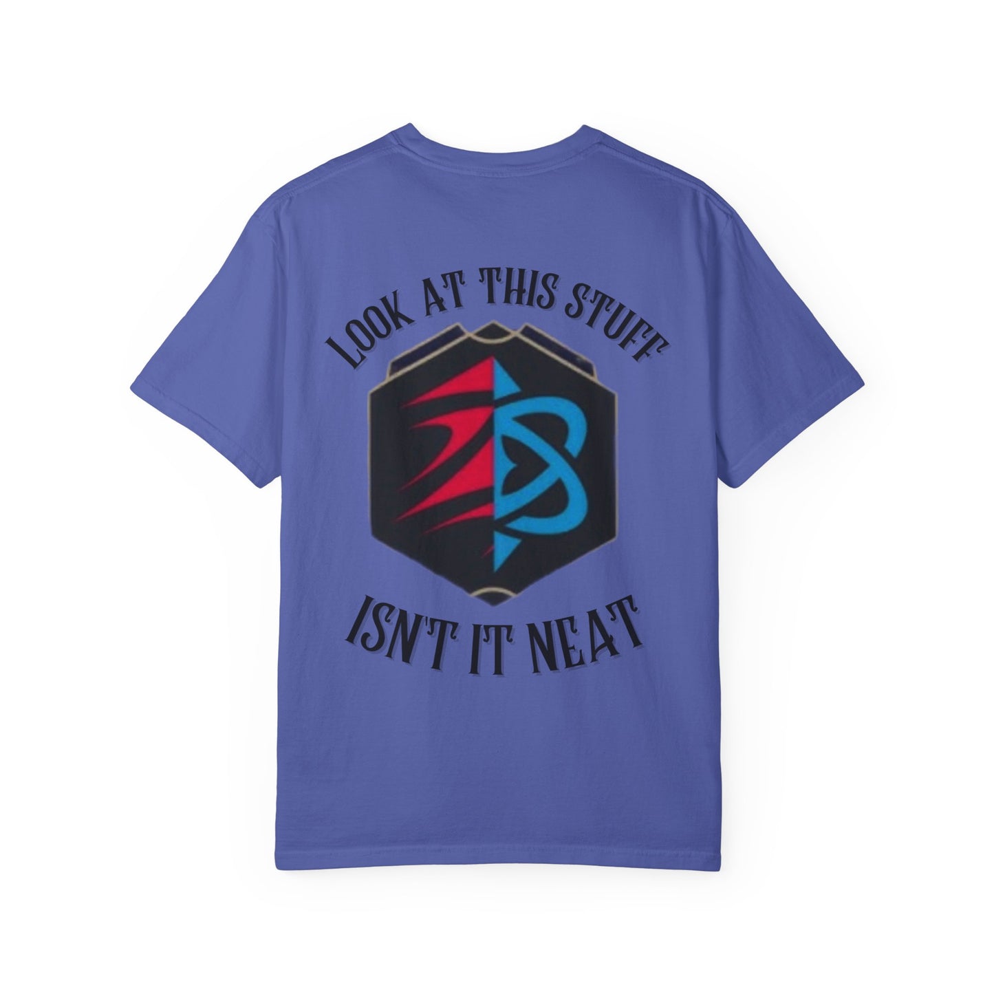 Garment-Dyed Unisex T-Shirt - Ruby Sapphire Design with Fun Quote