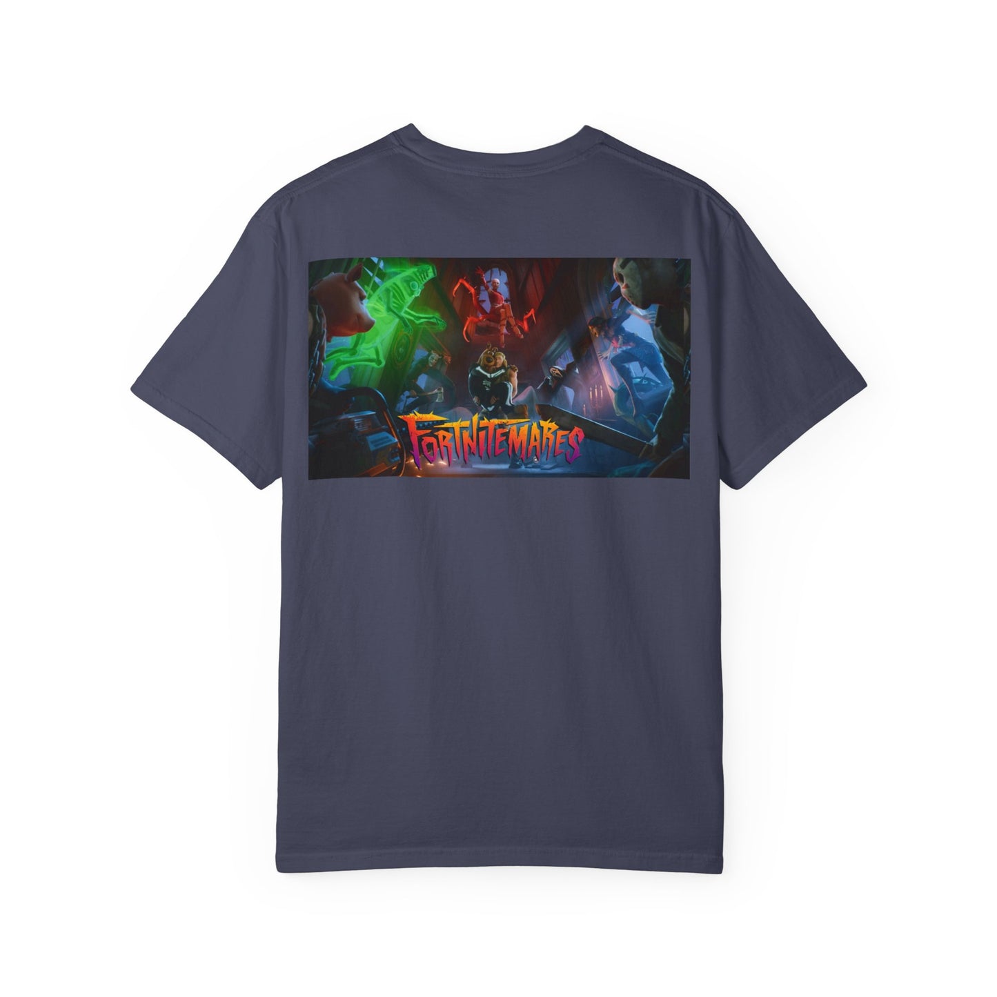 Fortnitemares Unisex Garment-Dyed T-shirt - Cool Gaming Tee, Casual Wear, Gamer Gift, Retro Fashion, Birthday Gift, Summer Style