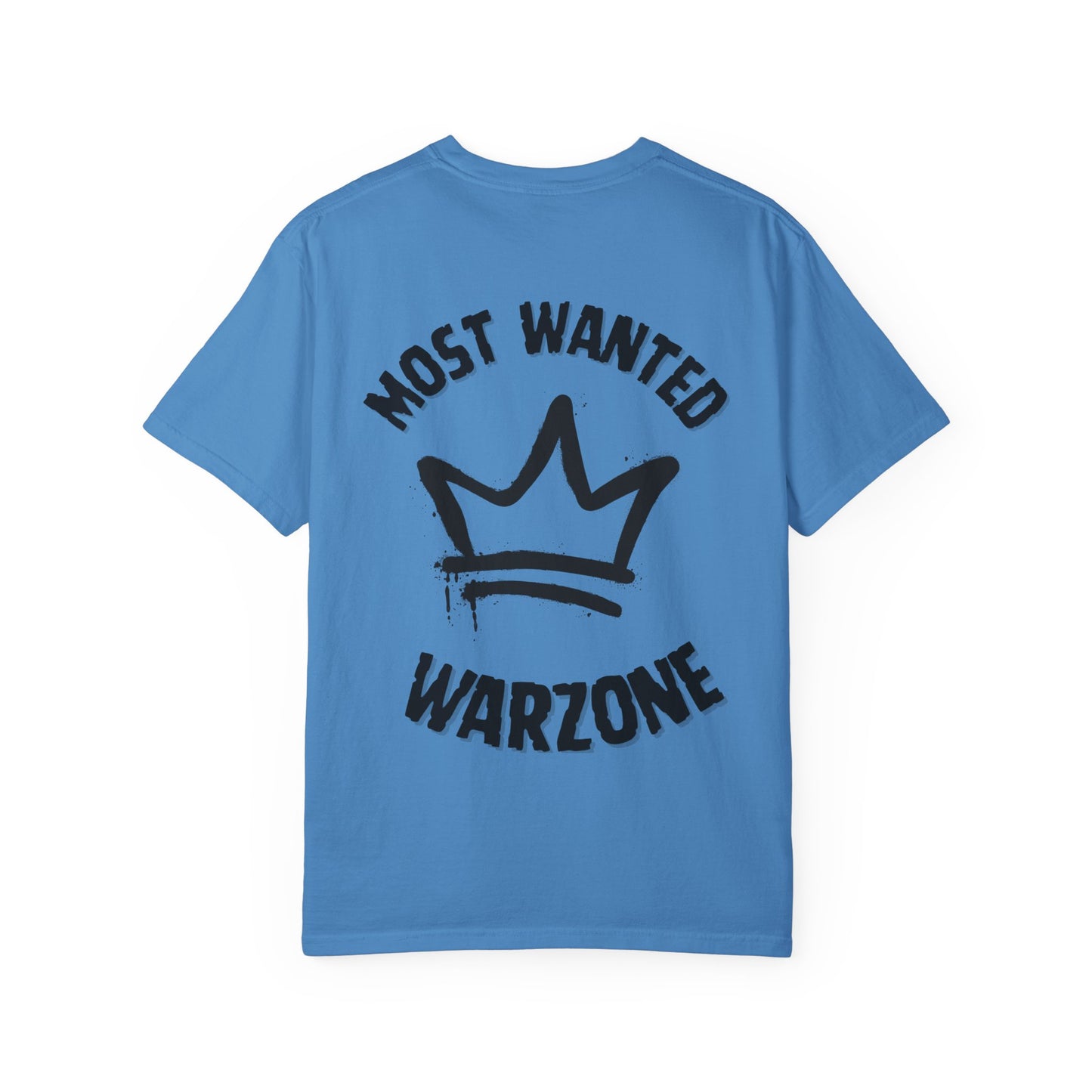 Unisex Garment-Dyed T-Shirt | Most Wanted Warzone Graphic Tee
