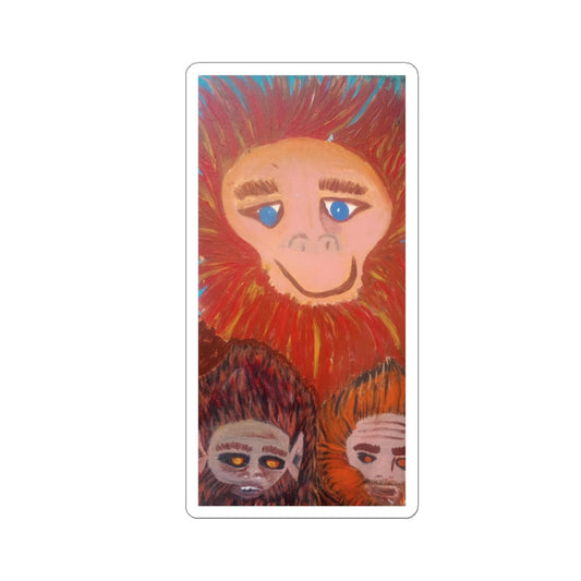 Big foot art from Pnw artist Cut Stickers - Perfect for Laptops & Water Bottles