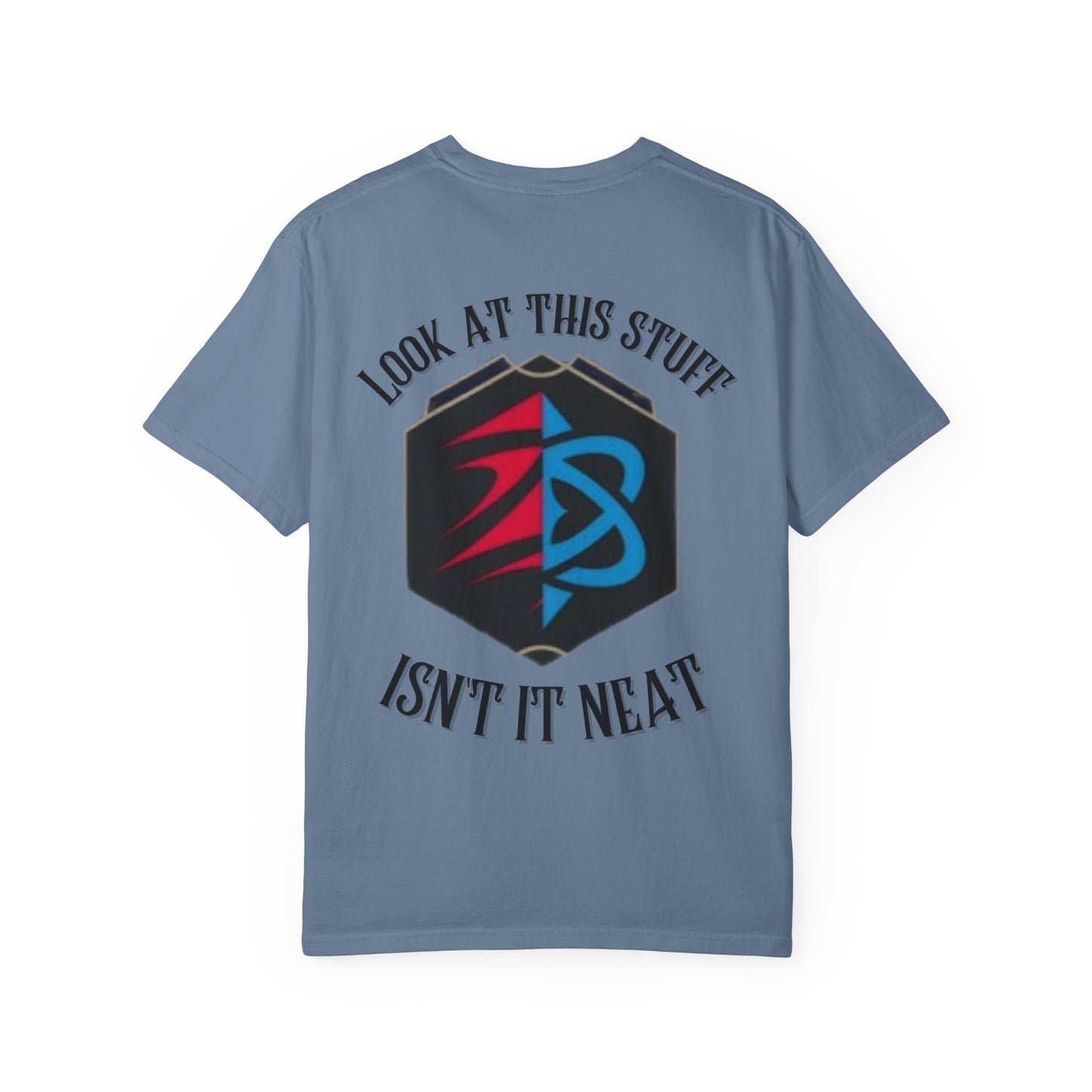 Garment-Dyed Unisex T-Shirt - Ruby Sapphire Design with Fun Quote