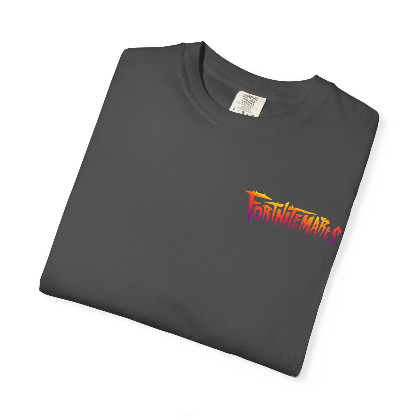 Fortnitemares Unisex Garment-Dyed T-shirt - Cool Gaming Tee, Casual Wear, Gamer Gift, Retro Fashion, Birthday Gift, Summer Style
