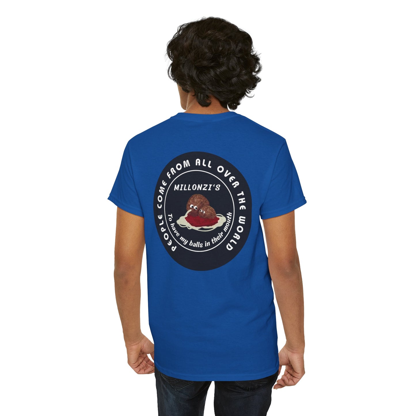 Copy of Meatball request — "My Ballz Your Mouth" Italian Deli Graphic T-Shirt