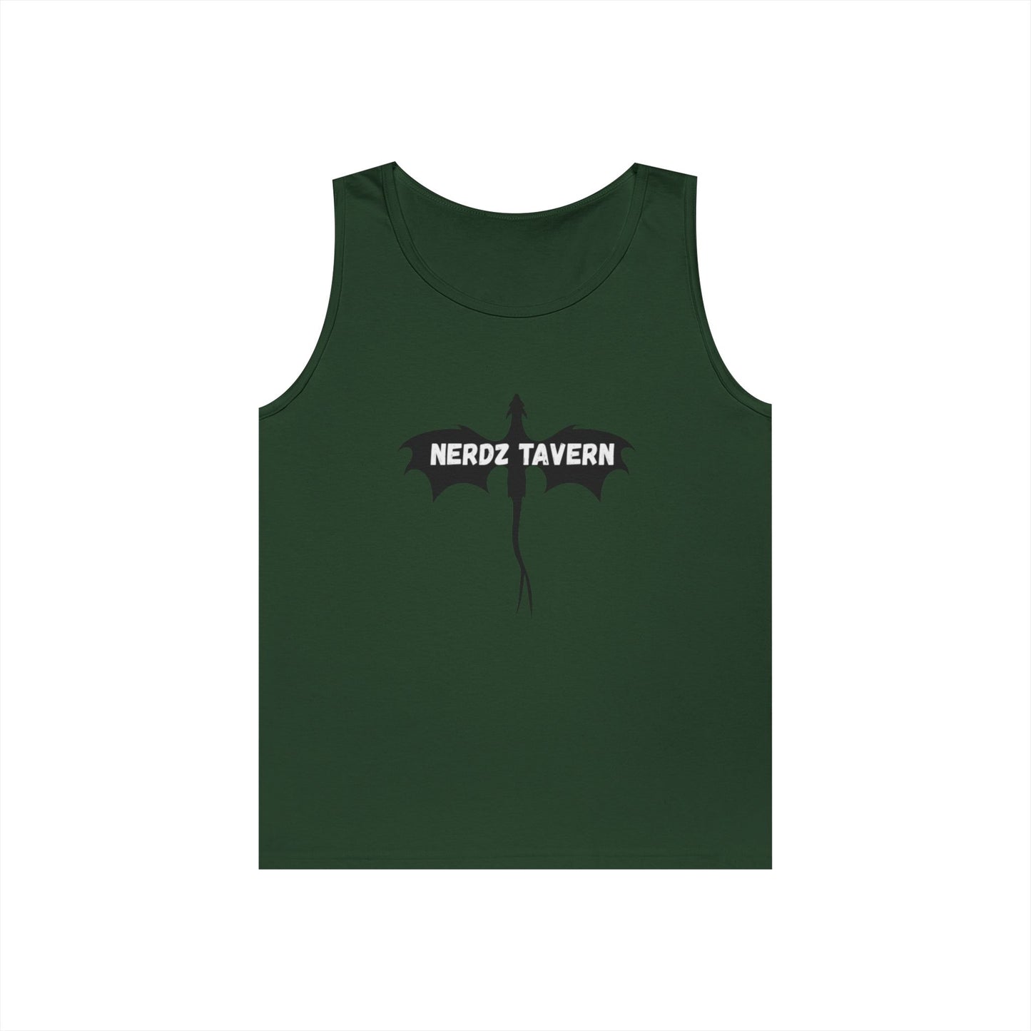 Nerdz Tavern & Toxic Rocket Unisex Heavy Cotton Tank Top - Perfect for Gamers & Comic Con Fans