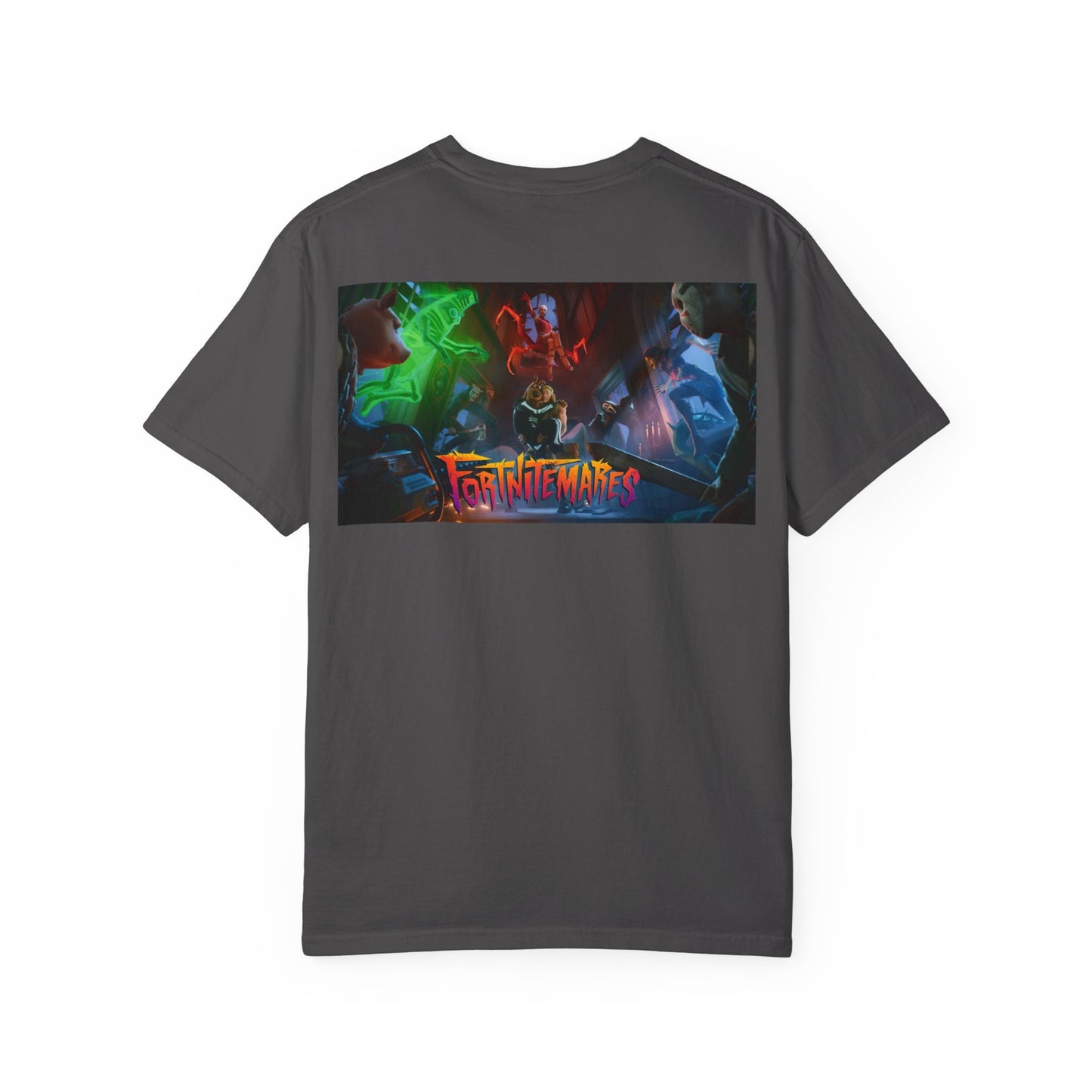 Fortnitemares Unisex Garment-Dyed T-shirt - Cool Gaming Tee, Casual Wear, Gamer Gift, Retro Fashion, Birthday Gift, Summer Style