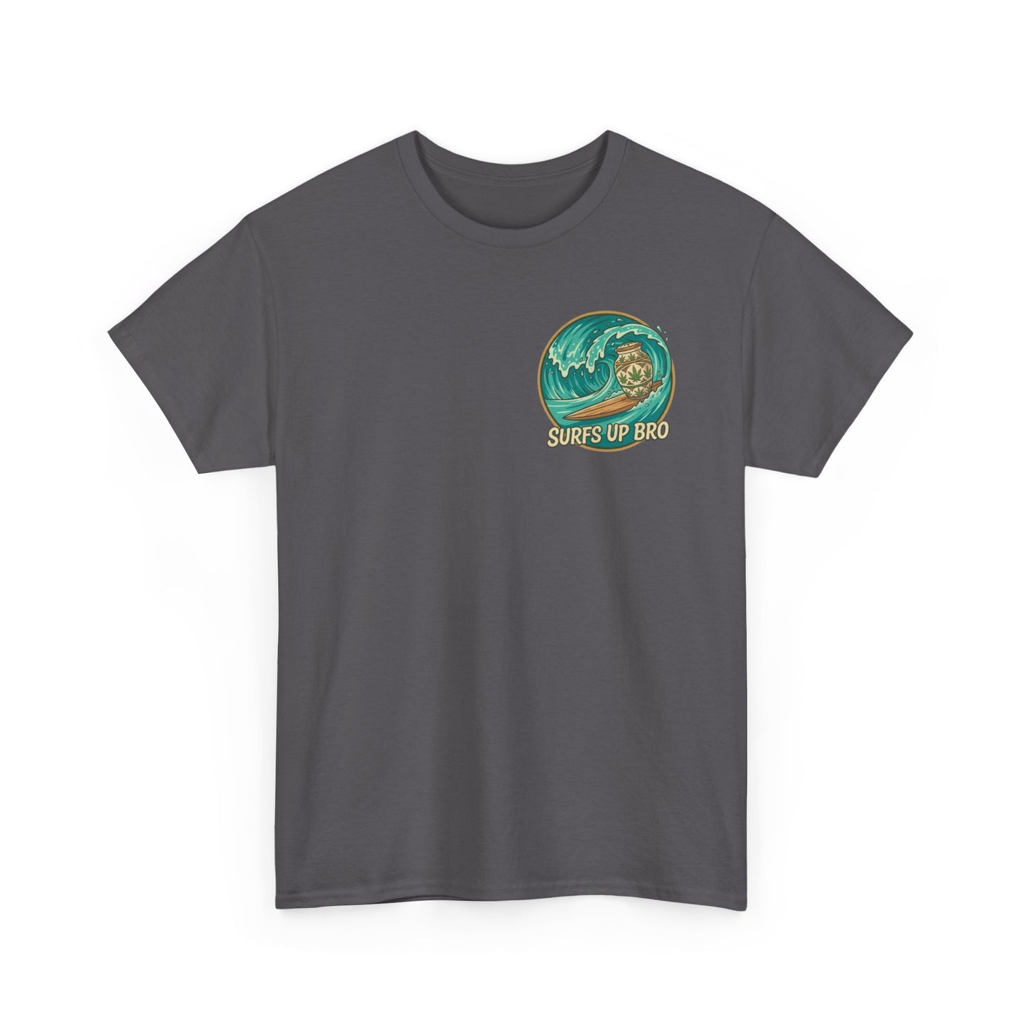 Bro Woulda Wanted It' Graphic Tee (Beach Wave Chest Accent)