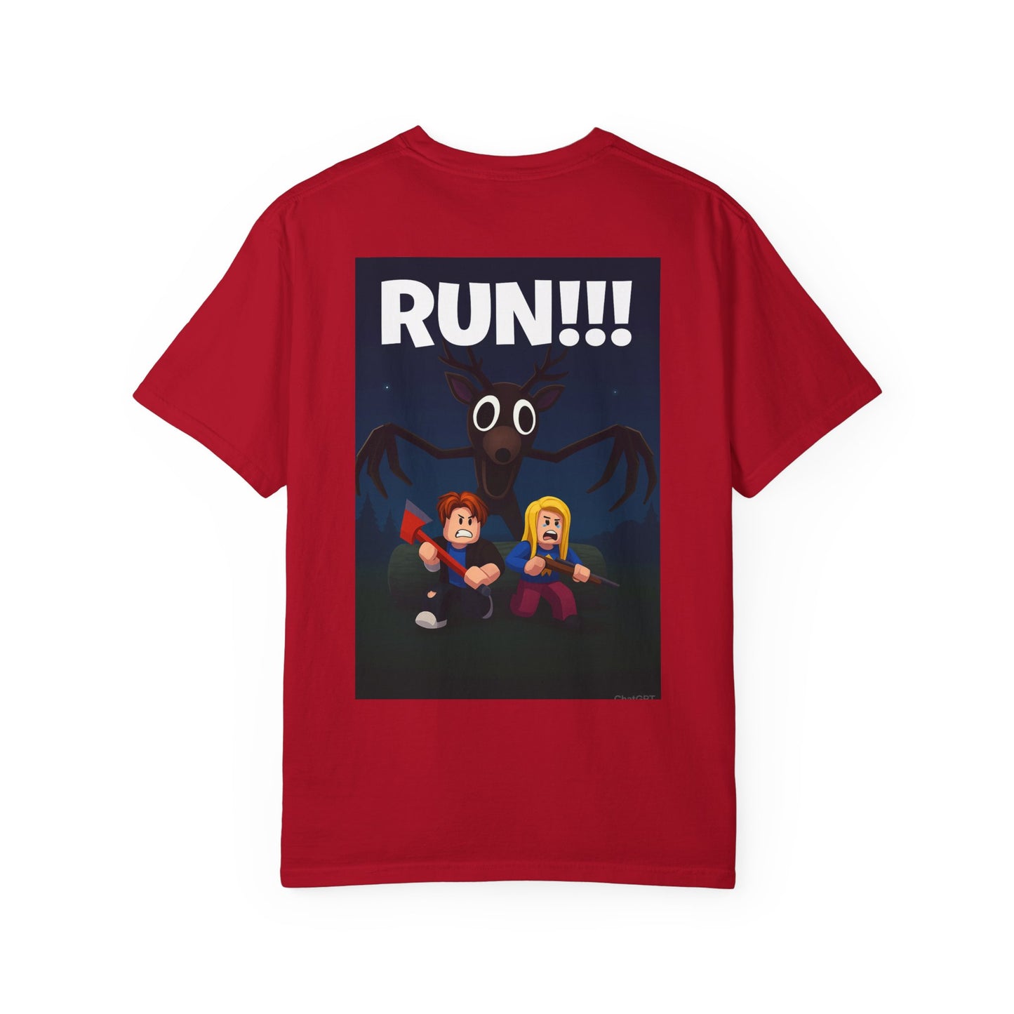 Playful Unisex Garment-Dyed T-Shirt with Fun Characters | Perfect for Casual Wear, Cute Gift Idea, Halloween Party, Kids' Party, [...]