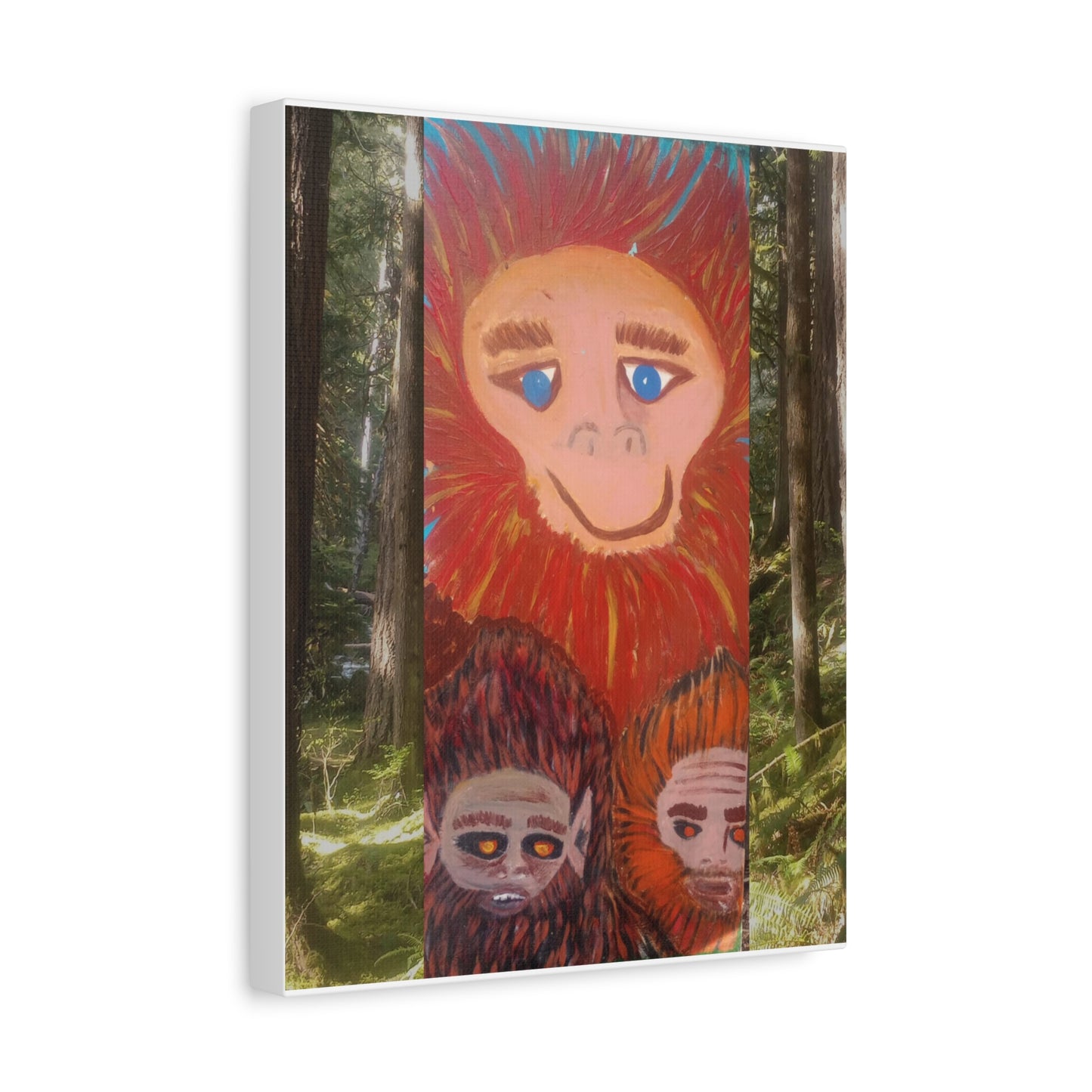Big foot of the PNW by local artist - Colorful Bigfoot Design for Home Décor