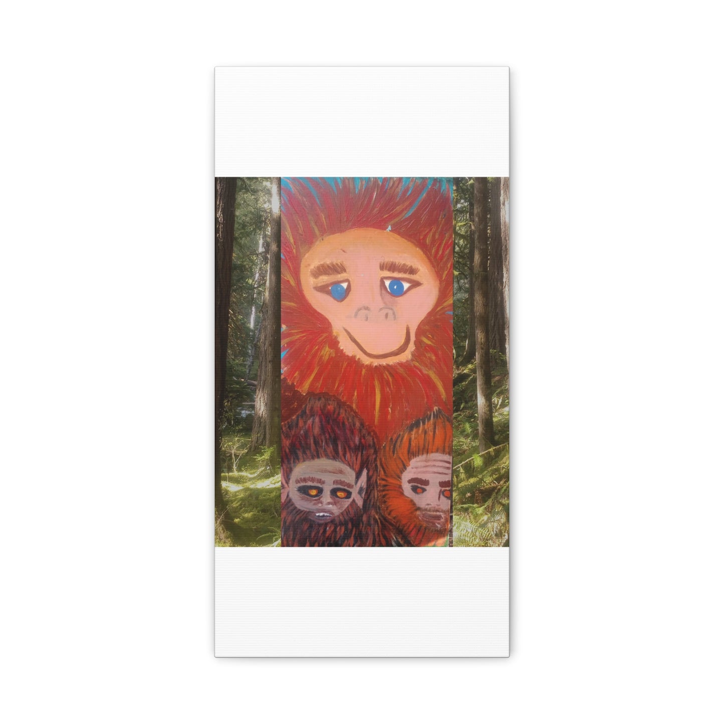 Big foot of the PNW by local artist - Colorful Bigfoot Design for Home Décor