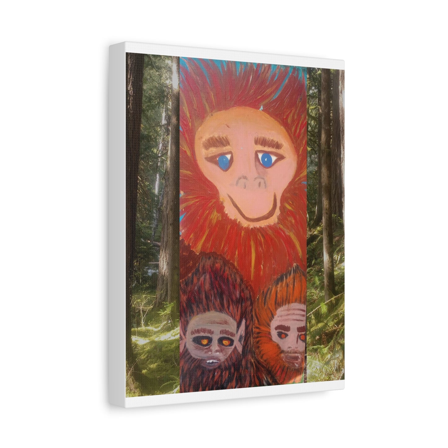 Big foot of the PNW by local artist - Colorful Bigfoot Design for Home Décor