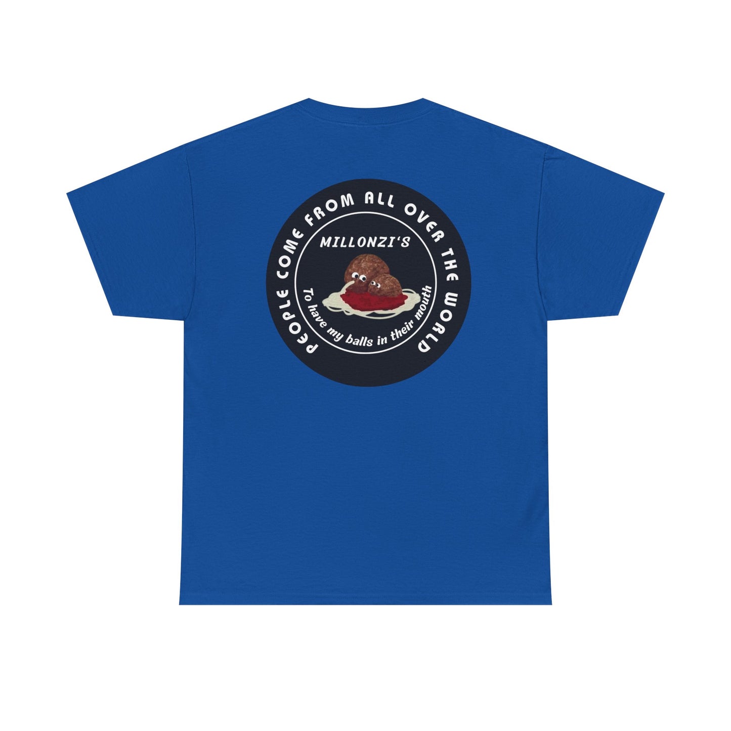 Copy of Meatball request — "My Ballz Your Mouth" Italian Deli Graphic T-Shirt