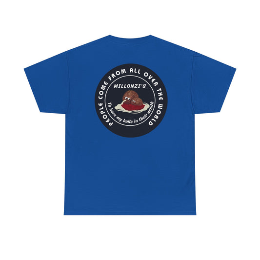 Copy of Meatball request — "My Ballz Your Mouth" Italian Deli Graphic T-Shirt