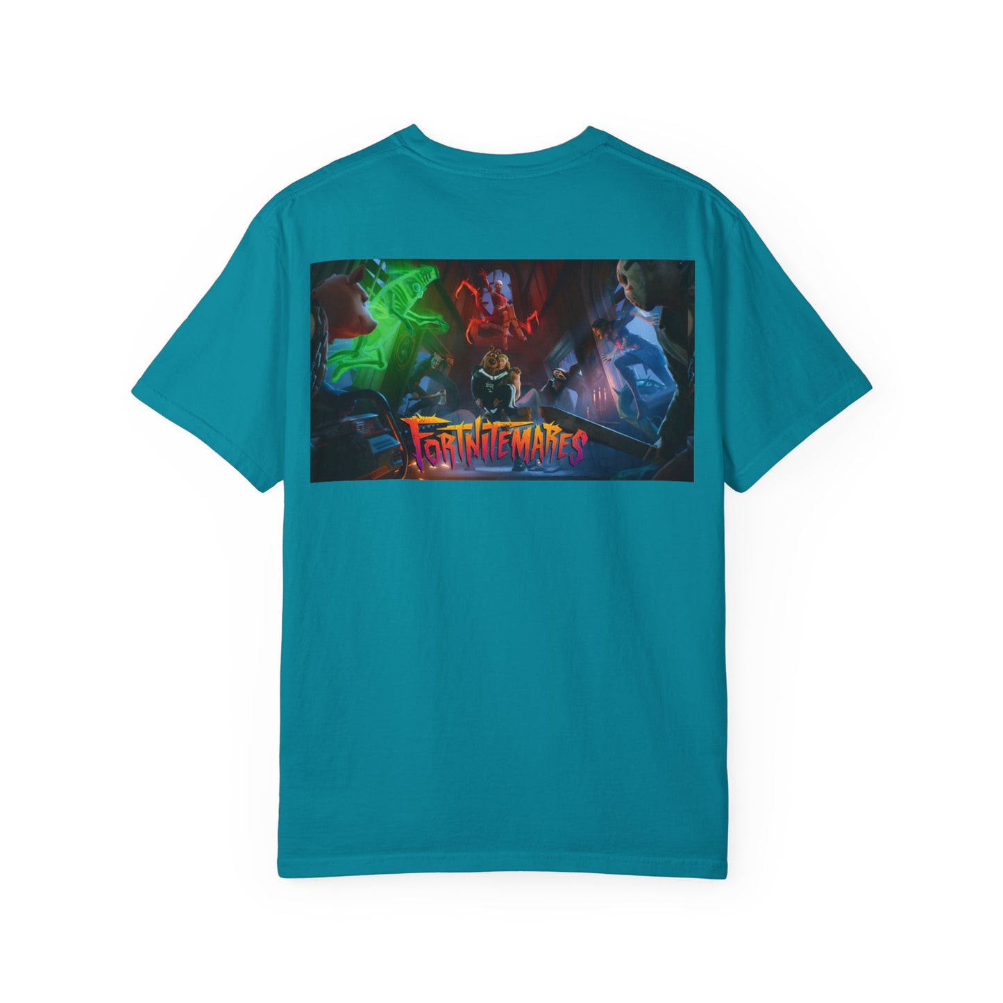 Fortnitemares Unisex Garment-Dyed T-shirt - Cool Gaming Tee, Casual Wear, Gamer Gift, Retro Fashion, Birthday Gift, Summer Style