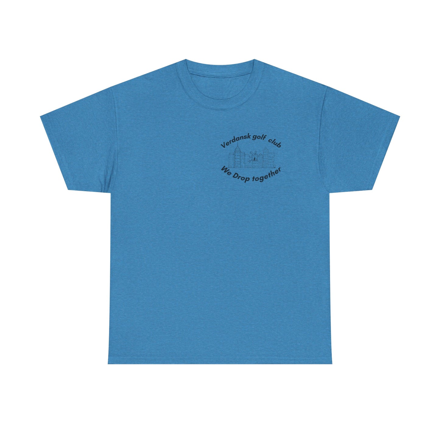 Verdansk Golf Club Heavy Cotton Tee - We Drop Together, Streetwear for Golf Lovers