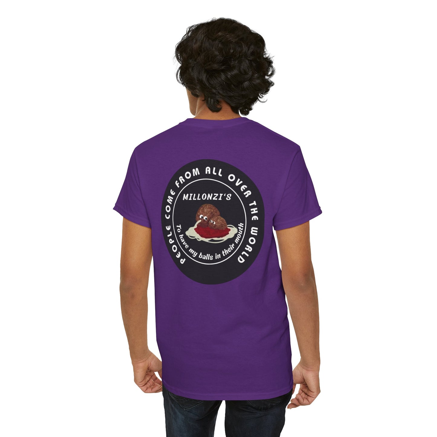 Copy of Meatball request — "My Ballz Your Mouth" Italian Deli Graphic T-Shirt